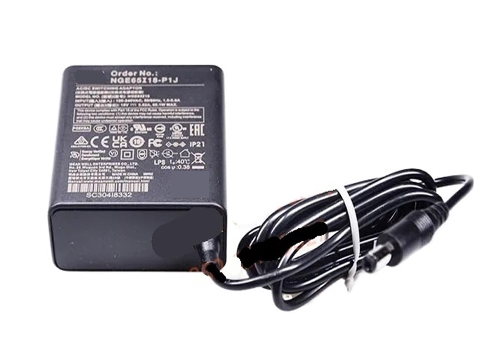 Adaptateur secteur 65W NGE65I05 remplacez vos chargeurs perdus de 9V à 48V