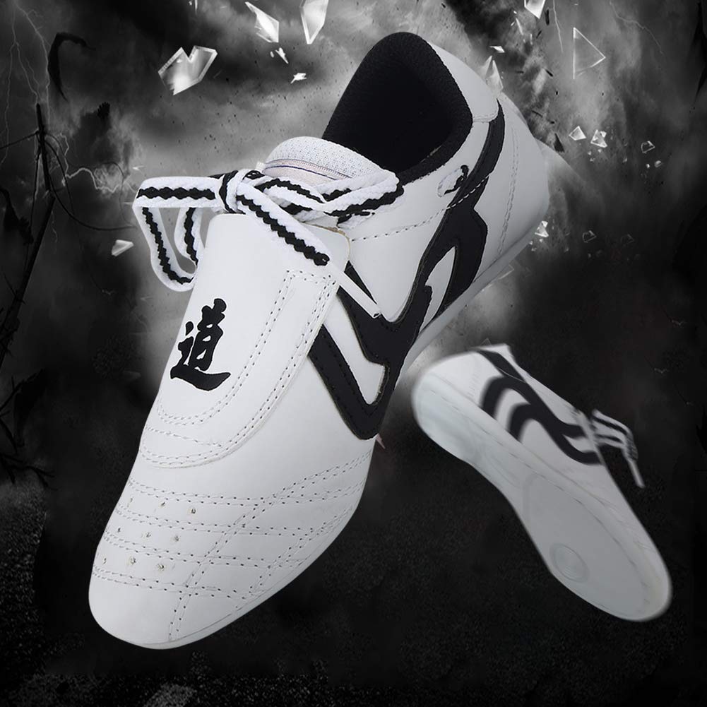 Scarpe Taekwondo, Leggerezza e Grip Ottimale Scarpe Kung Fu per Bambini e Adolescenti in Allenamento, Gare e Corsi di Arti Marziali