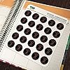 University of Montana Grizzlies 1" Planner Calendar Scrapbooking Crafting Clear Stickers #4