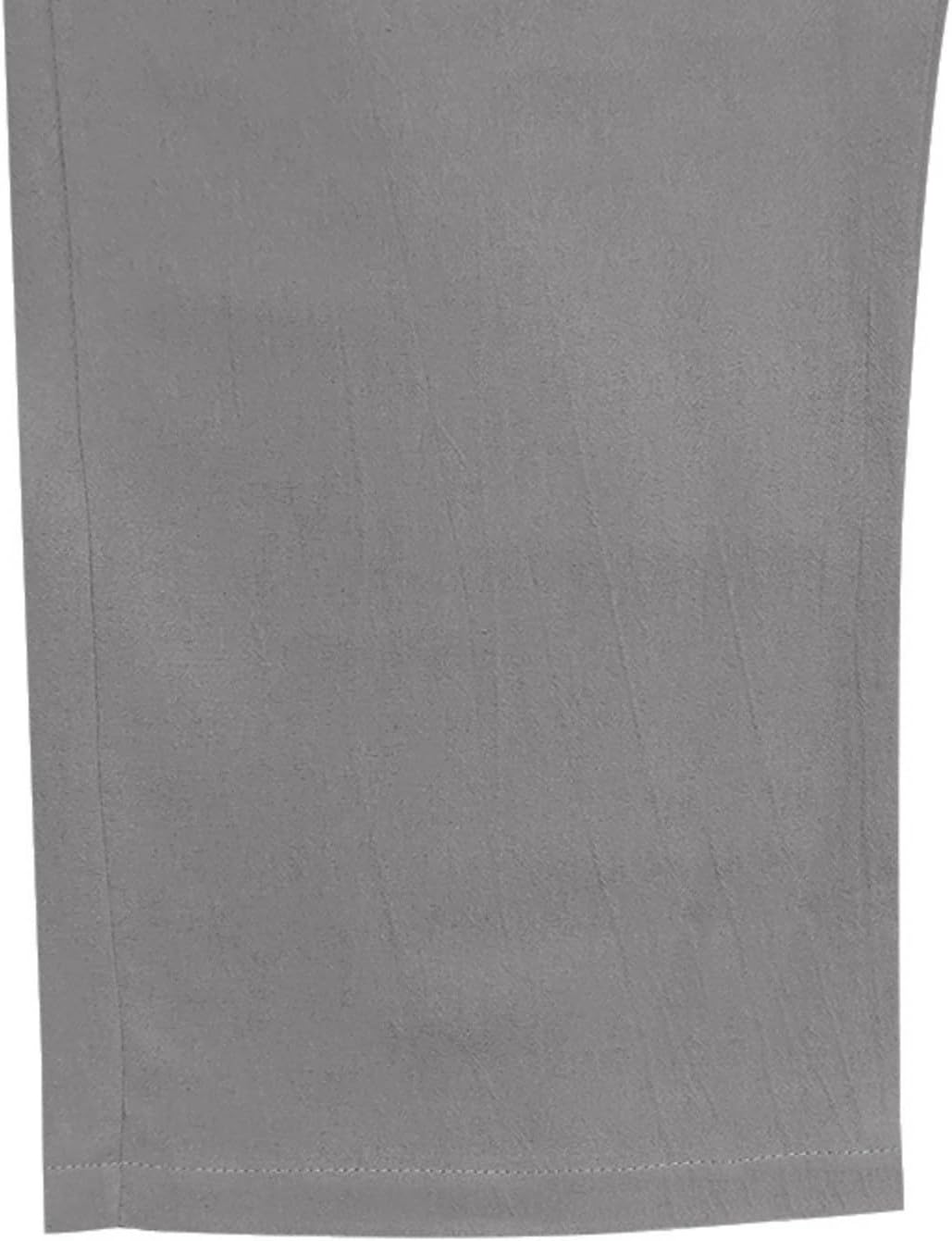 WENKOMG1 Mens Casual Sweatpants, Baggy Open Bottom Elastic Waist Casual Cotton Linen Sweatpants with Pockets, M-3XL
