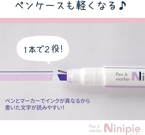 Miniatura 4 de Sun-Star Stationery S4591755 Ninipie Water-Based Pen, Pen & Marker, Set of 6