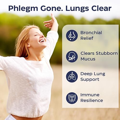 Miniatura 6 de Gotas de alivio respiratorio liposomal 11 en 1  Gotas de gordolobo para pulmones con saúco, raíz de regaliz  Apoya la limpieza pulmonar y el alivio