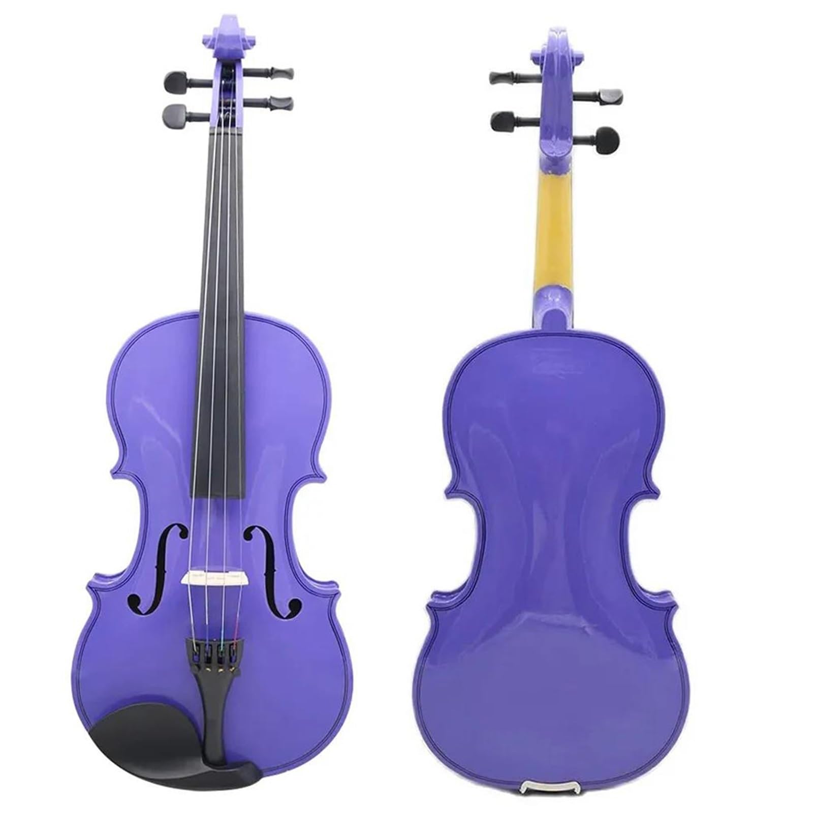 Violino 4/4 Adatto Per Principianti Set Di Violini Viola Con Custodia Corde Per Arco Accessori Per Poggiaspalla(Violin)