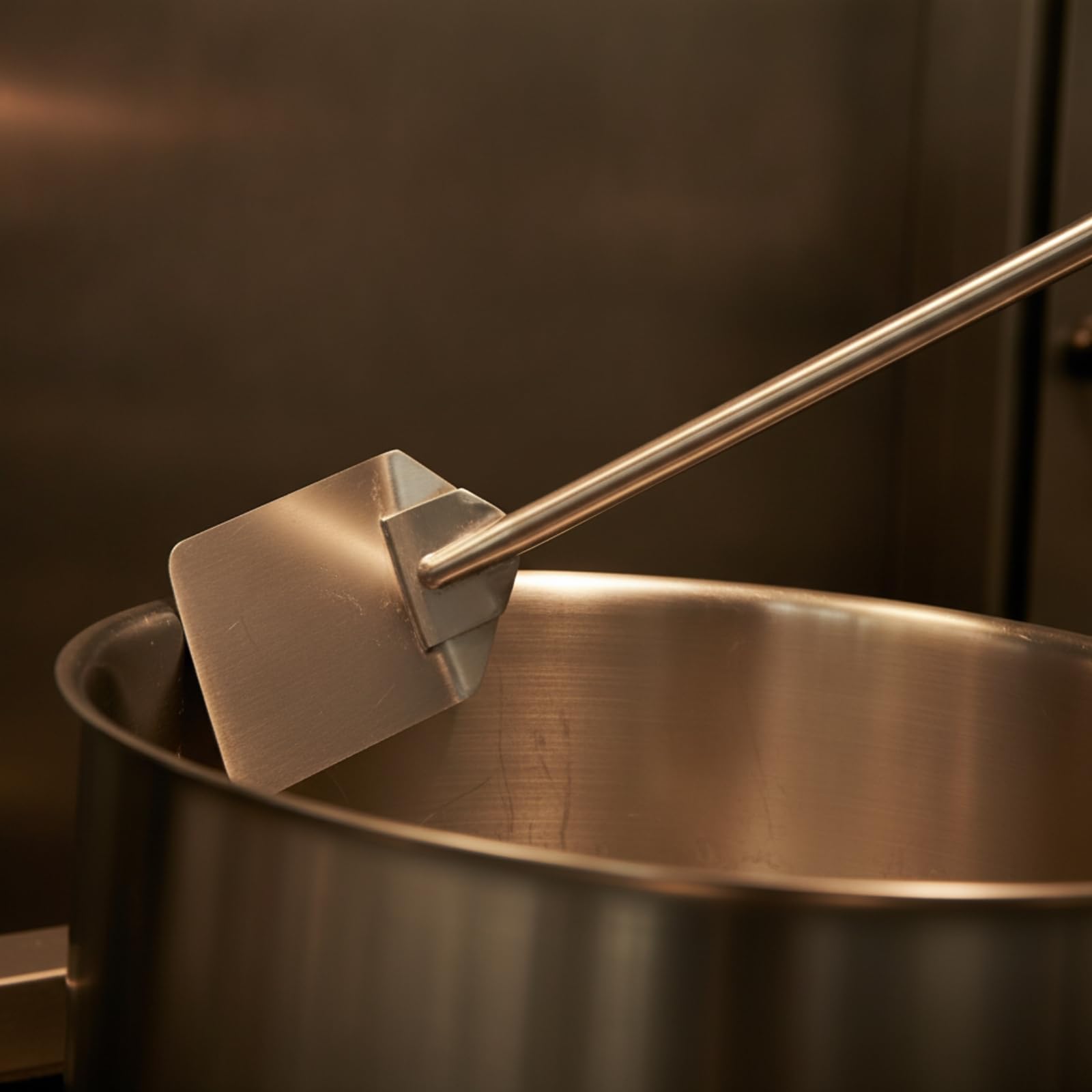 Spatule Cuisson En Acier Inoxydable, 910 × 115 Mm