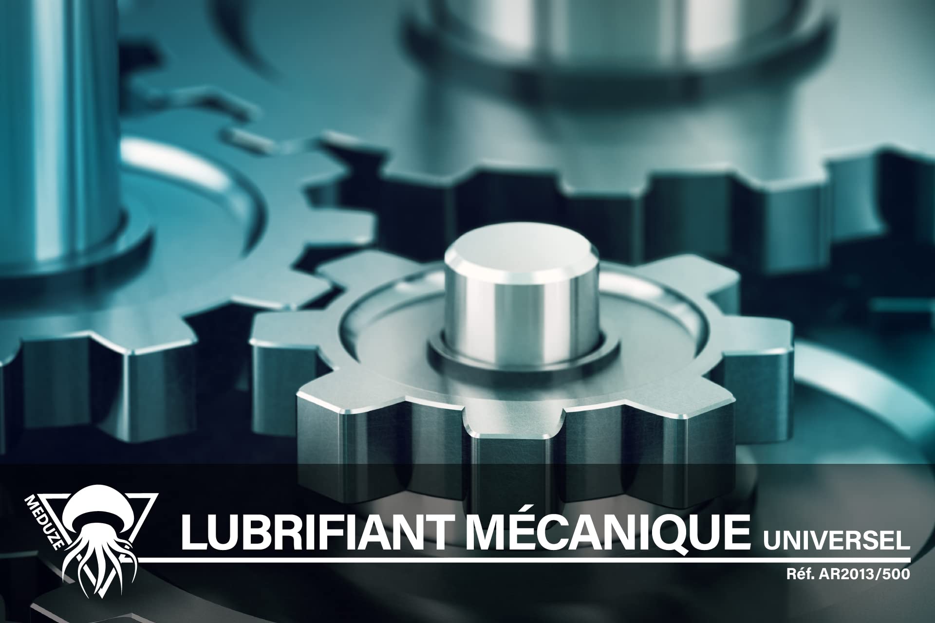 Méduze - Lot 12 x lubrifiant mécanique universel 500mL