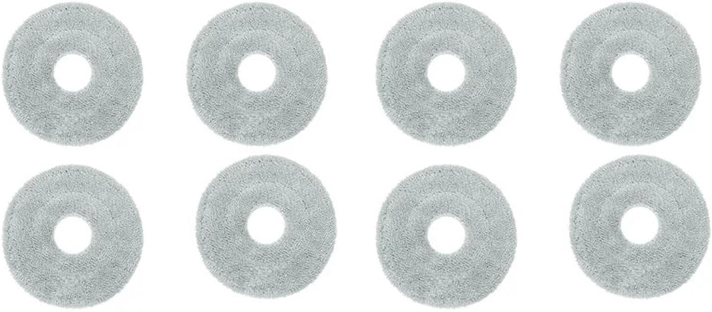 Assembly Mop Cloth Rags,Compatible for Xiaomi Mijia M30S,8PCS Vacuum Cleaner Parts