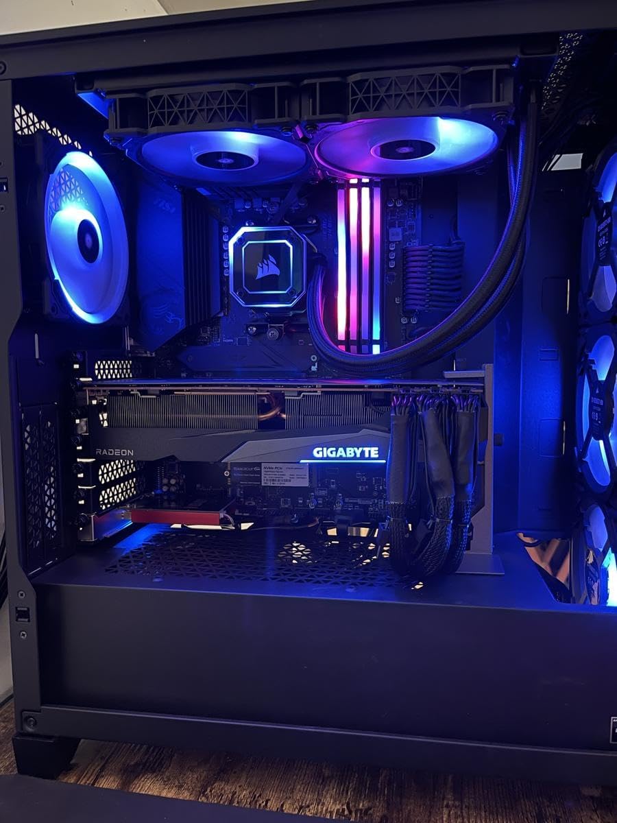 Quantum Computers Nebula Blue PreBuilt Desktop PC for