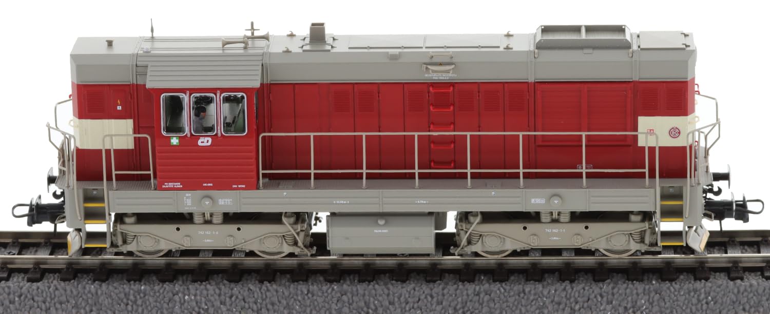 Diesel 742 162-1 CD Ep.V locomotive H0 7300014 train miniature fret et manœuvre