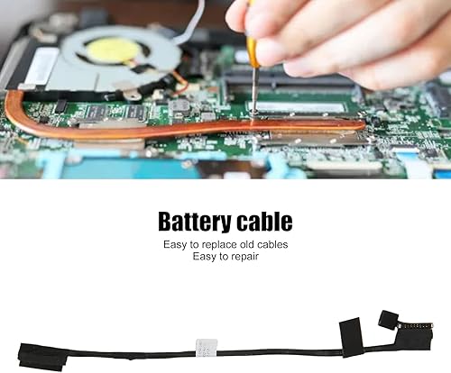 Miniatura 3 de SUNGOOYUE Cable de batería de repuesto para laptop, cable de batería profesional para Dell Latitude 7480 7490 E7480 E7490 DC02002NI00