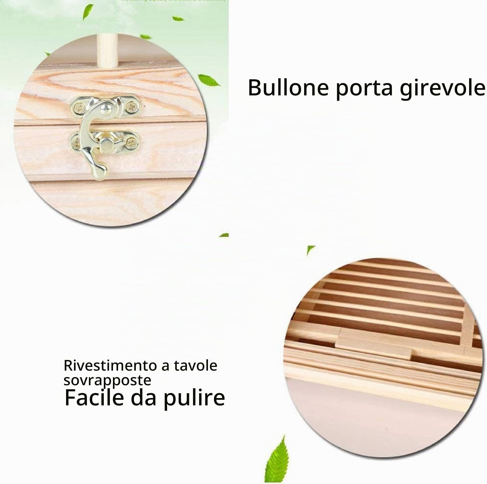 Gabbia per Uccelli Cassetta per Nido in Legno massello Gabbia per Abbinamento di piccioni Piccione da Corsa Piccione Viaggiatore Nido per piccioni Fornisce Il Design del bullone della Porta