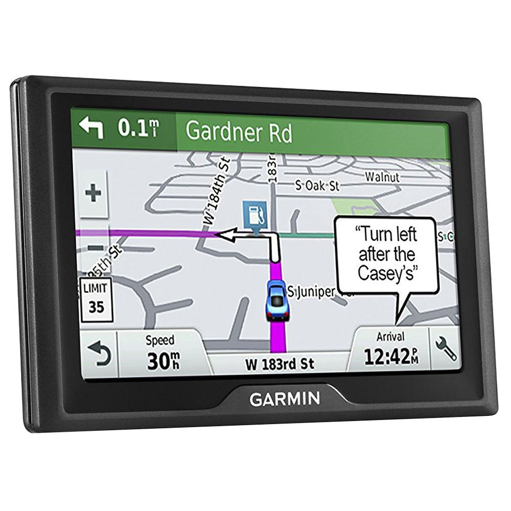 Garmin Drive 51 LM GPS Navigator with Driver Alerts USA (010-01678-0B) with 5 inch Universal GPS Navigation Protect and Stow Case & 1 Piece Micro Fiber Cloth
