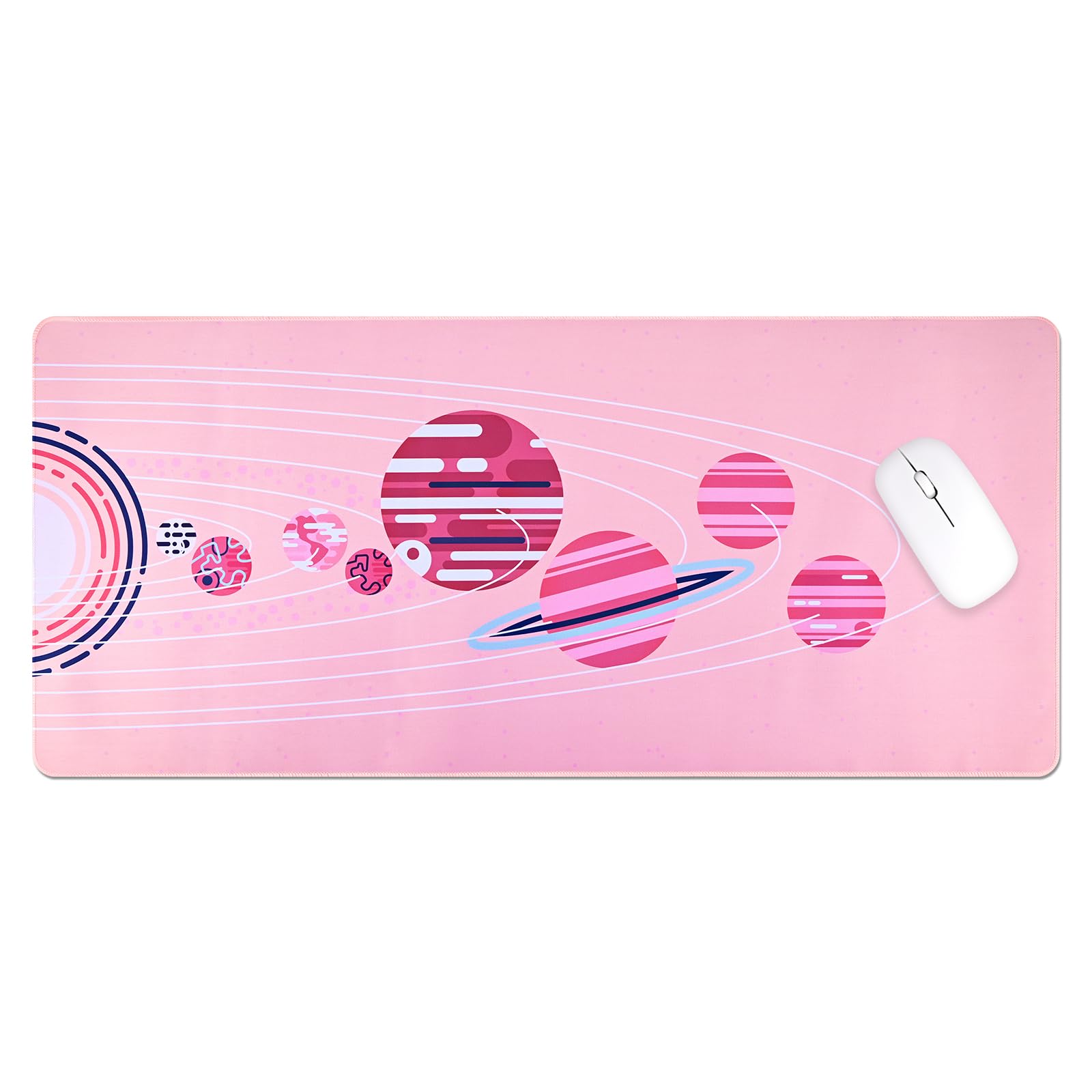 マウスパッド かわいい ゴム底 大きめ ピンク 楽天市場】【メール便】マウスパッド 小さめ 24cmx24cm 5色 防水