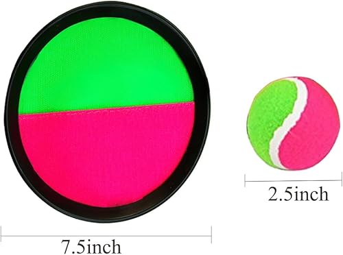 Miniatura 2 de Bestie-Gear Paddle Catch Ball and Toss Juego de Disco Toss y Catch Paddle Sport Game