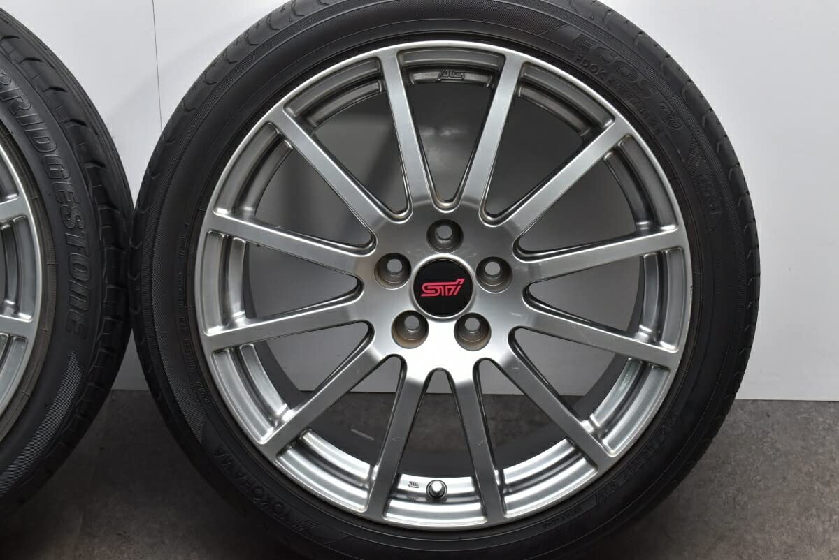 Amazon | 中古 タイヤホイール 4本セット 17インチ 7.5J +55 215/45R17 