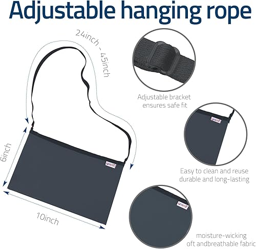 Miniatura 5 de Bolsa de drenaje para mastectomía y bolsa de ducha para soporte posterior a la mastectomía