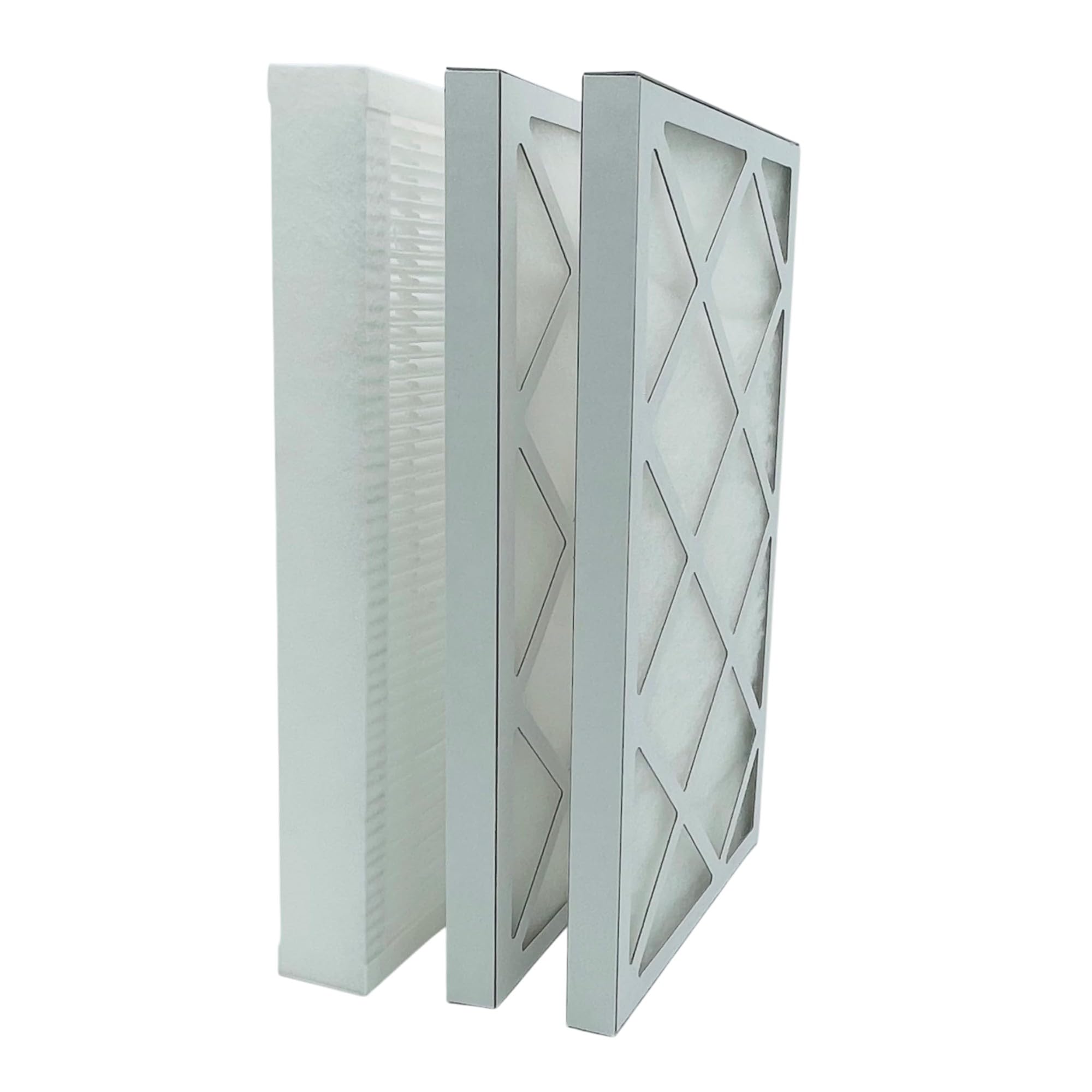 Lot de 3 Filtres VMC Double Flux G4/M5 – Compatibles Unelvent Ideo 325 Ecowatt & Initia 225 – Dimensions 400x202x24 mm & 400x187x48 mm - Livraison Offerte Entreprise Française