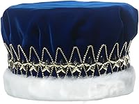 Vista 12 de Anderson's Majestic - Coronas de terciopelo King con banda de estrella, 6 pulgadas, corona para hombre, baile de graduación, regreso a casa, realeza