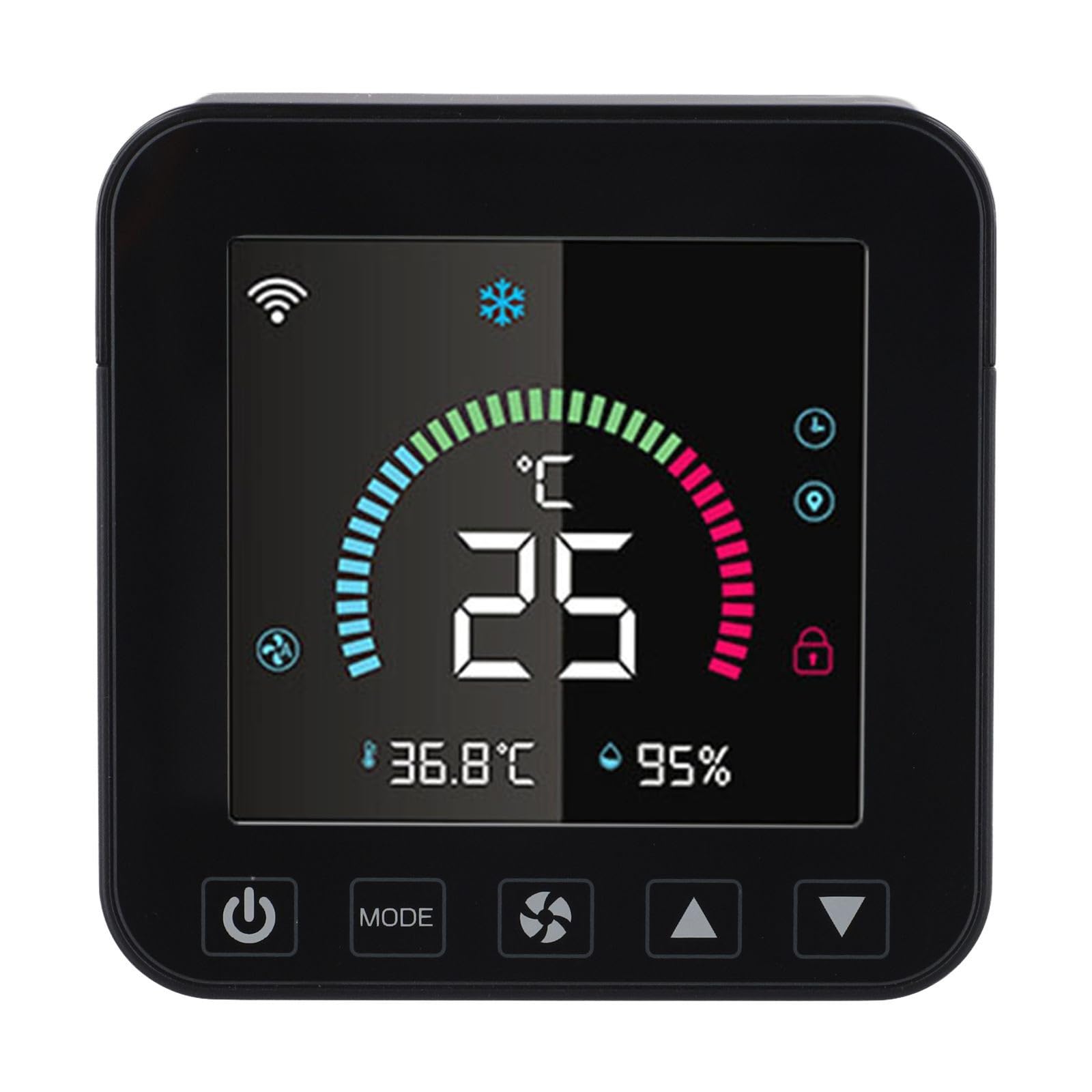 Contrôleur de température WiFi infrarouge AC Thermostat 88 x 88
