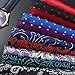Jeatonge Pocket Squares for Men 20 Pack Mens Pocket Squares handkerchiefs Set Assorted Colors with Box