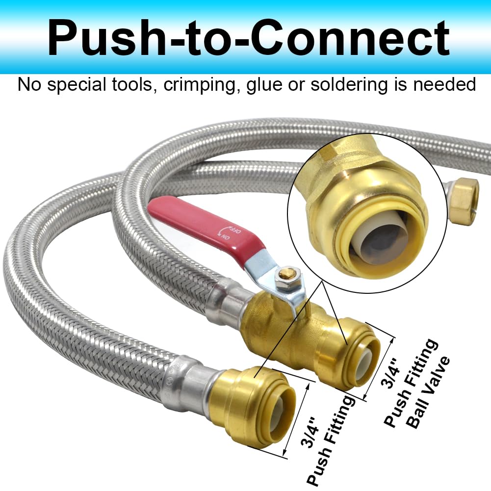 TTFLEX Water Heater Connector - 2 Pack -5