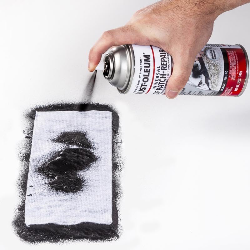 Miniatura 4 de Rust-Oleum 345813 - Parche y sellador de techo de triple grosor, color negro
