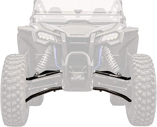 SuperATV Brazos A de desplazamiento delantero de 1.5 pulgadas para Honda Talon 1000X  2020+ Talon 1000X-4 2019+  Se adapta a neumáticos de hasta 34