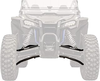 SuperATV 1.5" Forward Offset A Arms for 2019+ Honda Talon 1000X / 2020+ Talon 1000X-4 | Fit up to 34" Tires | 1.5" Tubing 25% Larger Than Stock | Utilizes Stock A-Arm Bushings