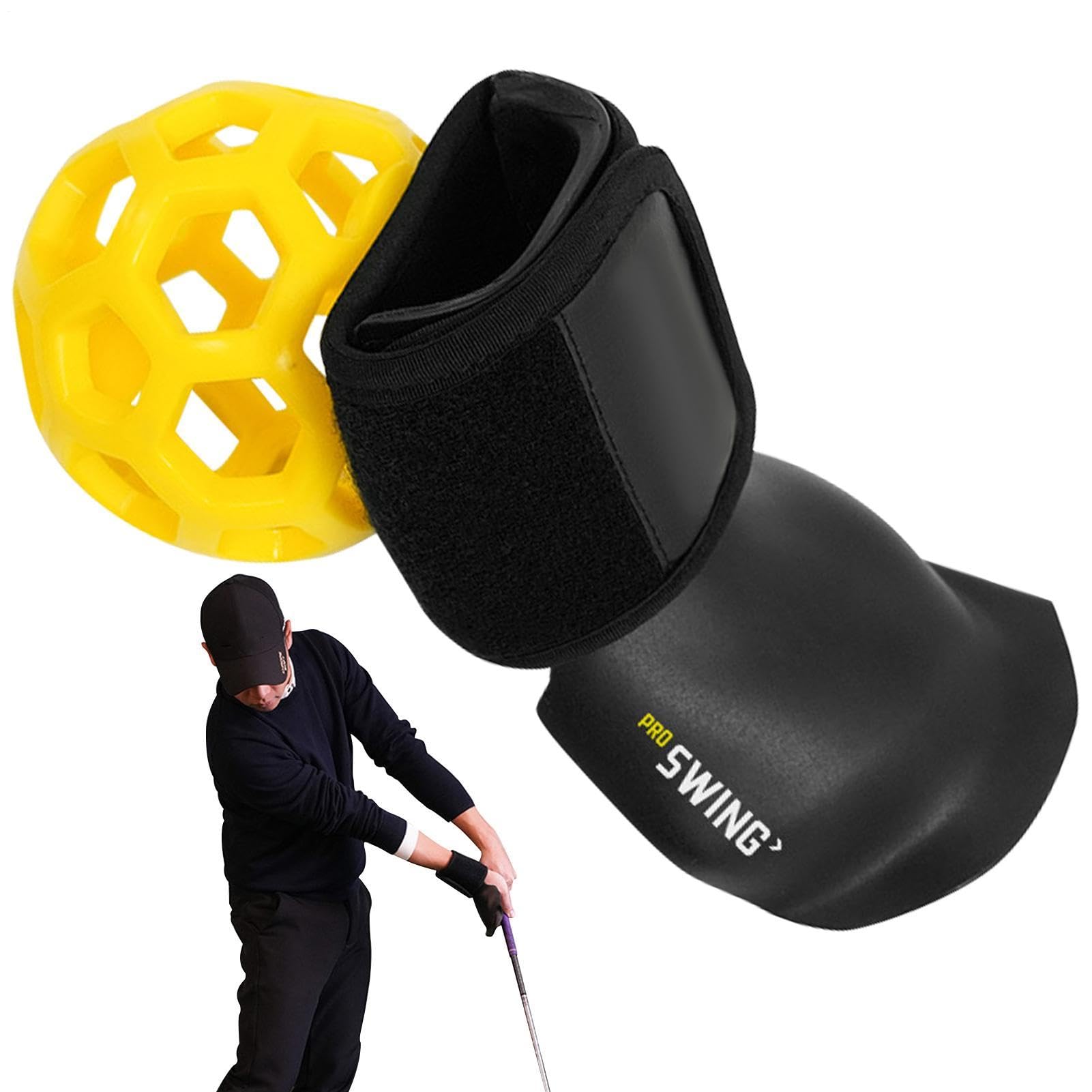 Muñequera de entrenamiento de golf, equipo de entrenamiento de golf para ayuda de swing, ayuda de entrenamiento de muñeca para corrección de swing, equipos eficientes, entrenador de gestos