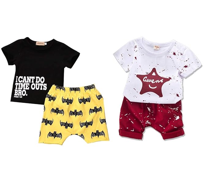 Attis Boys and Girls Cotton Stylish Tshirt & Pant Kids Clothing Set