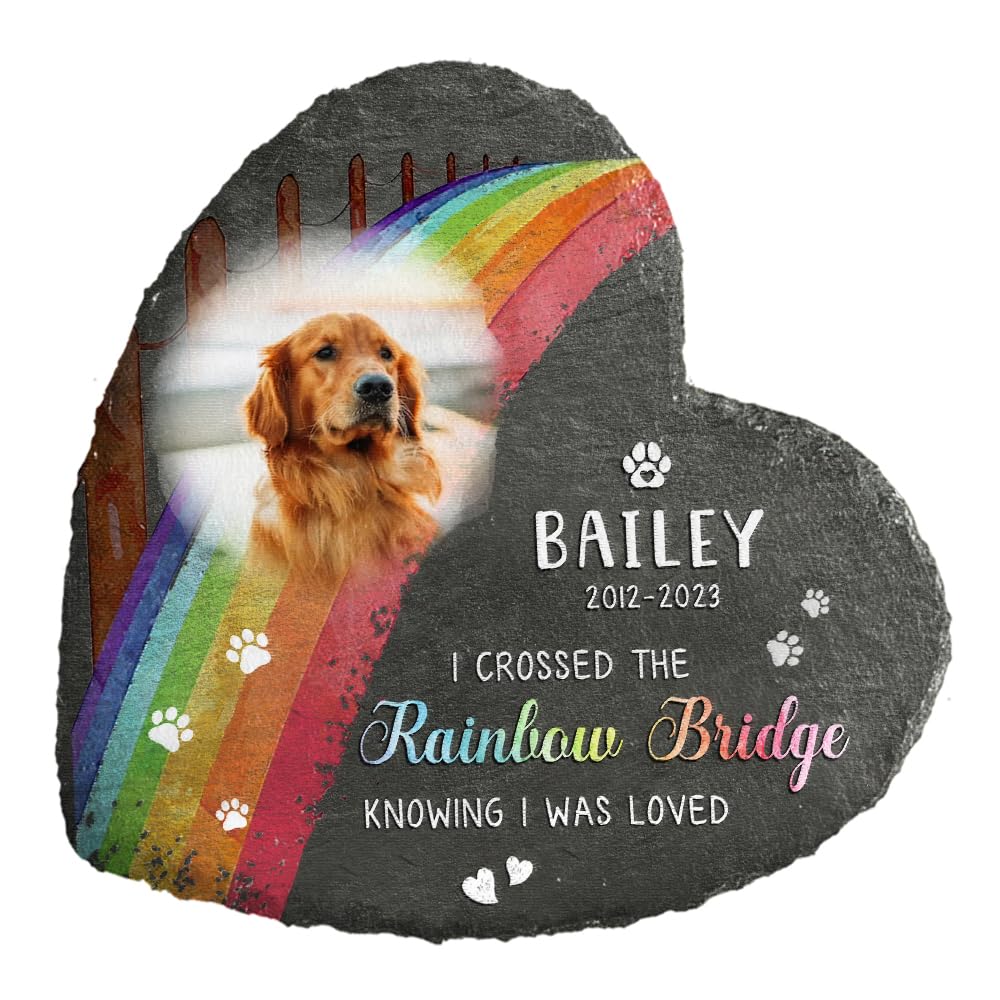Pet Memorial Bracelet Pet Memorial Gifts HOPE LOVE SHINE Rainbow