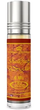 Al Rehab Shaikhah Spicy, Floral, Oud, Musky Concentrated Perfume Oil Rollerball for Unisex, 0.2 Ounce / 6ml