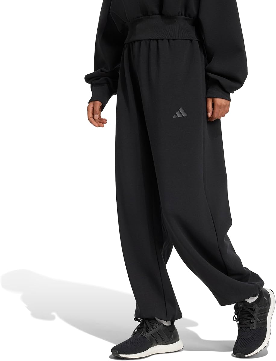 adidas All Szn Soft Lux Pantalones de chándal sueltos para mujer