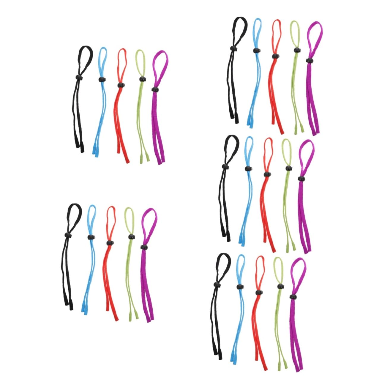 minkissy 5 Series Correa Ajustable Para Gafas Lanyard De Gafas Antideslizante De Sol Y Lectura Colores 5 Piezas X 5