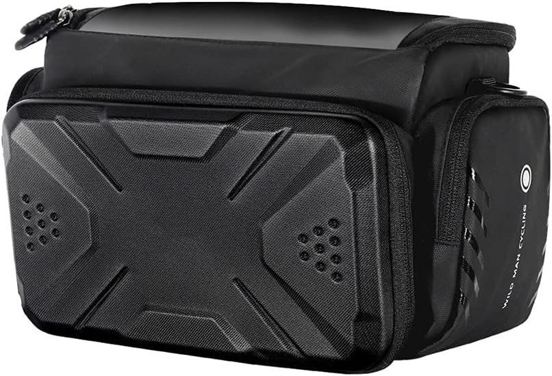 Waterproof GS6 Bicycle Bag EVA Hard Electric Scooter Heads Folding Bikes Camera Handlebar 4L Large Capacity