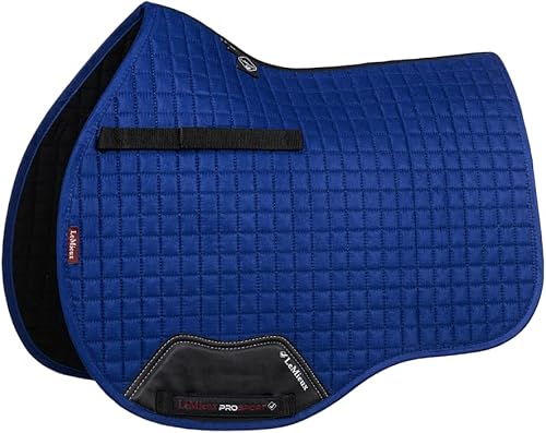 LeMieux Almohadilla de sillín cuadrada de uso general, almohadillas de sillín inglesas para caballos, equipo y accesorios de equitación ecuestre