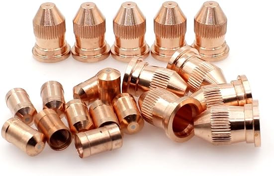 20pcs Plasma Cutter Electrode 21150 Nozzle Tip 21329 80A for PT-20AM