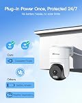 VIMTAG 2.5K 4MP Pan/Tilt Outdoor Security Camera Wired Home Surveillance, 360° Human Tracking, Color Night Vision, 2-Way Audio, AI Detection Alarm, 5G/2.4G WiFi, Cloud&SD Card Storage, Works w/Alexa