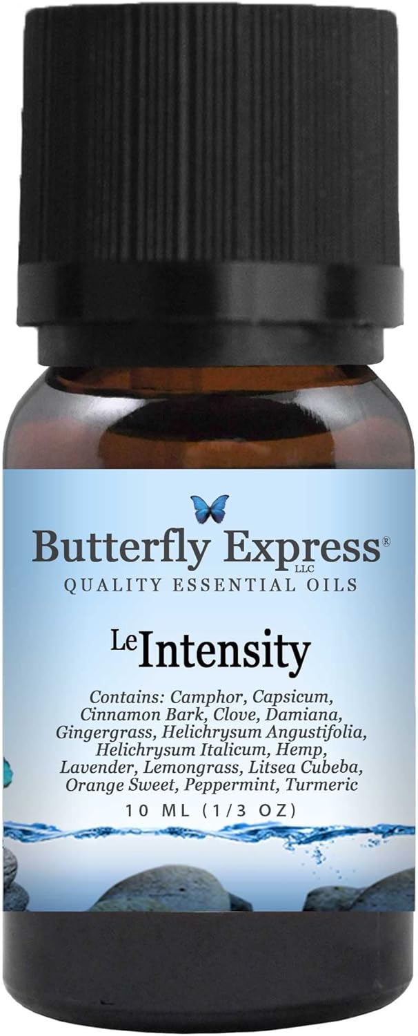 Le Intensity Essential Oil Blend 10ml - 100% Pure - by Butterfly Express