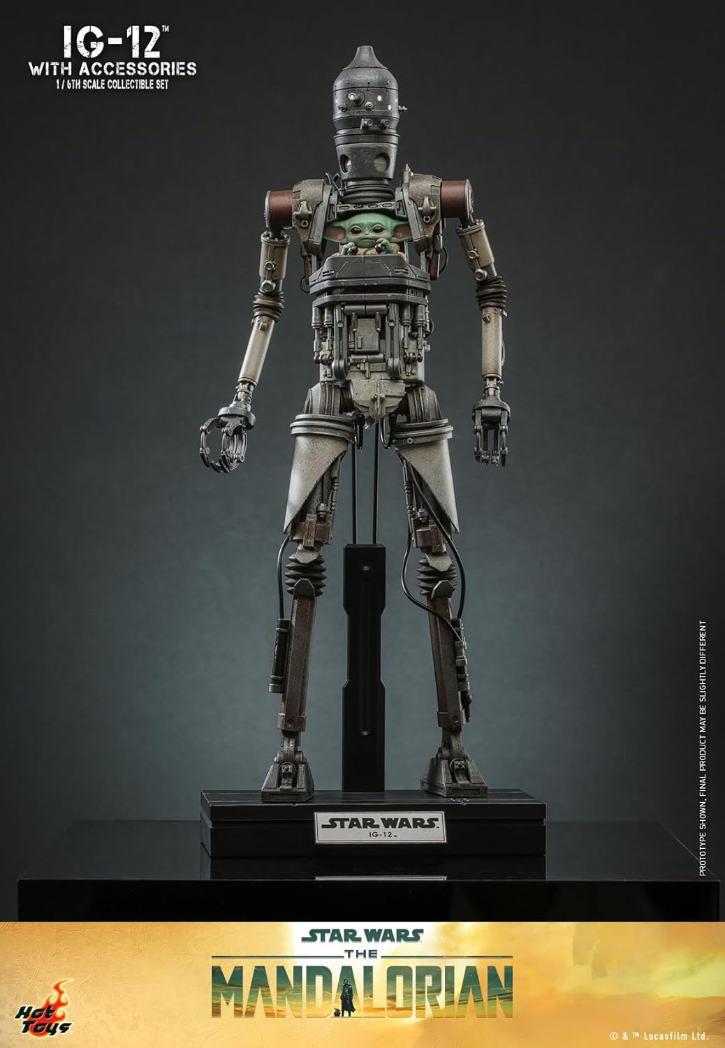 hottoys 1/6フィギュア「IG-11」 マンダロリアン スター・ウォーズ「ザ