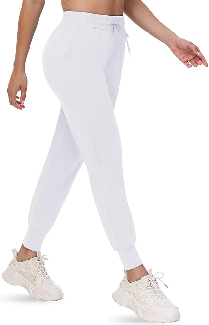 CAMPSNAIL Joggers for Women with Pockets - Womens Sweatpants Yoga Lounge Relaxed-fit Pants for Workout Running