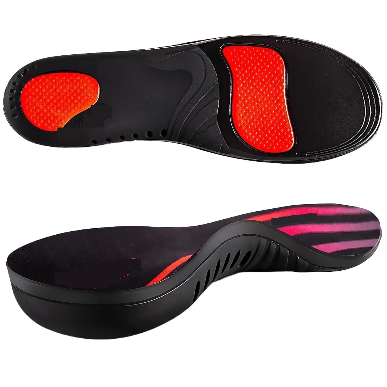 Plantilla ortopédica for soporte de arco resistente | Distribuye la presión Botas de trabajo con plantilla for correr atléticas(M 41-43(280mm))