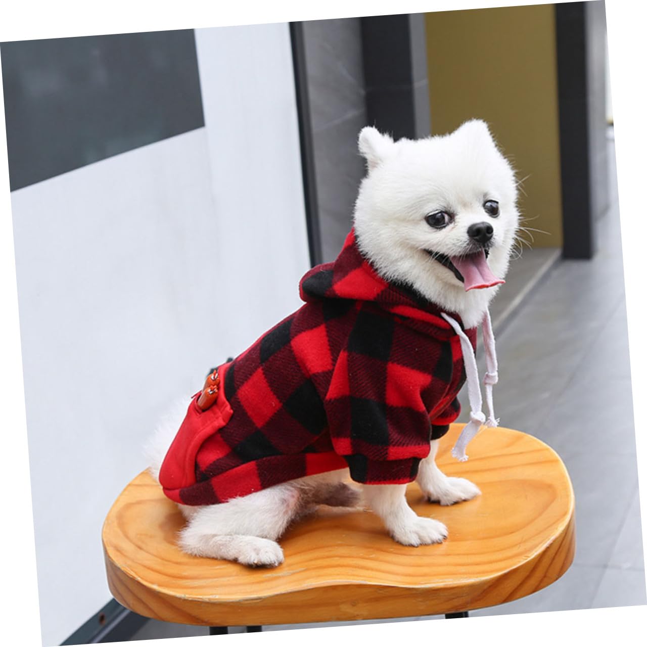 Sosoport 3 Pezzi Costume Natalizio Per Animali Domestici Giacca Per Cani Di Cintura Abbigliamento Per Cani Alla Moda E Pratico Per Natale