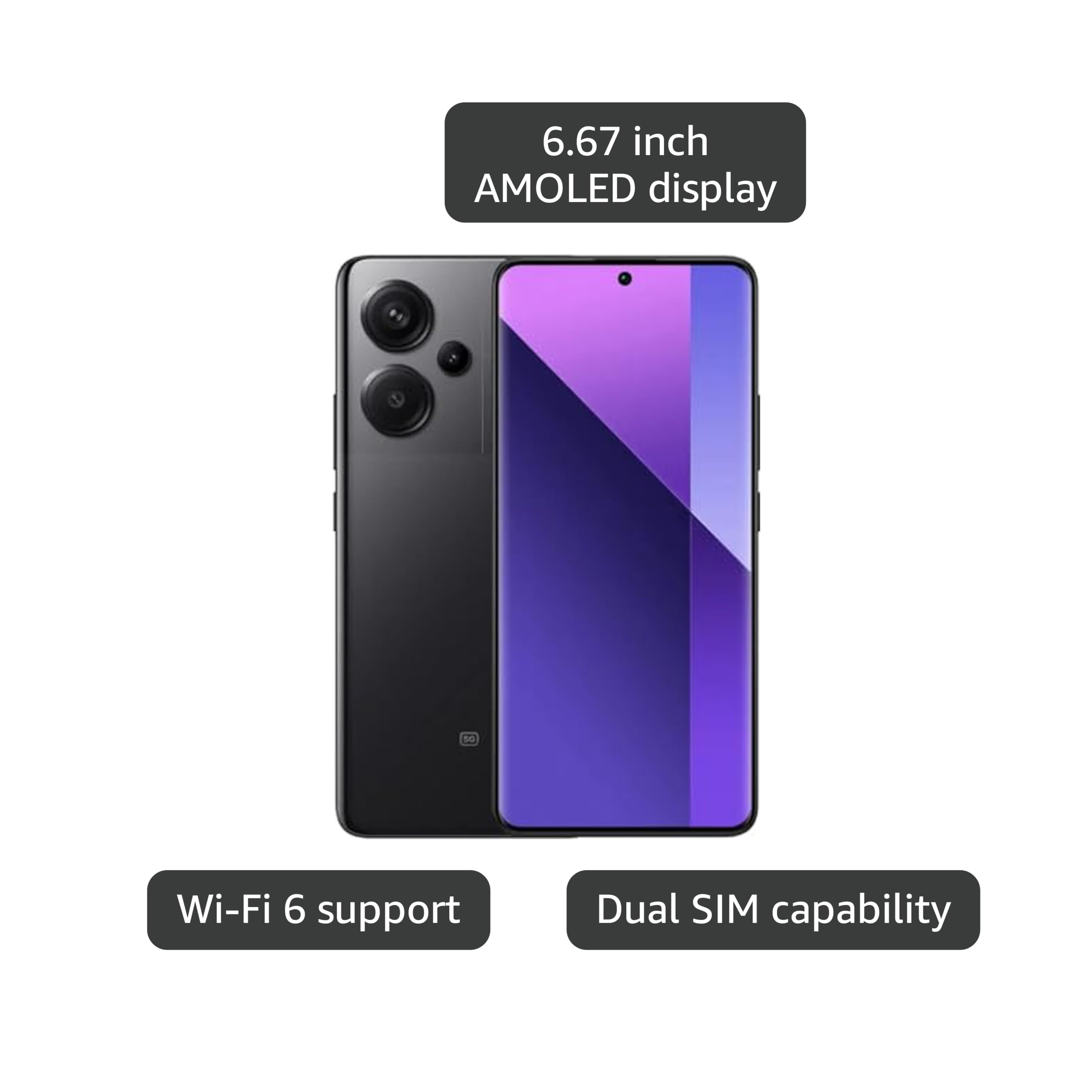 Amazon.com: Xiaomi Redmi Note 13 Pro+ 5G (512/12GB) 6.67 Amazon.com: Xiaomi Redmi Note 13 Pro+ 5G (512/12GB) 6.67
