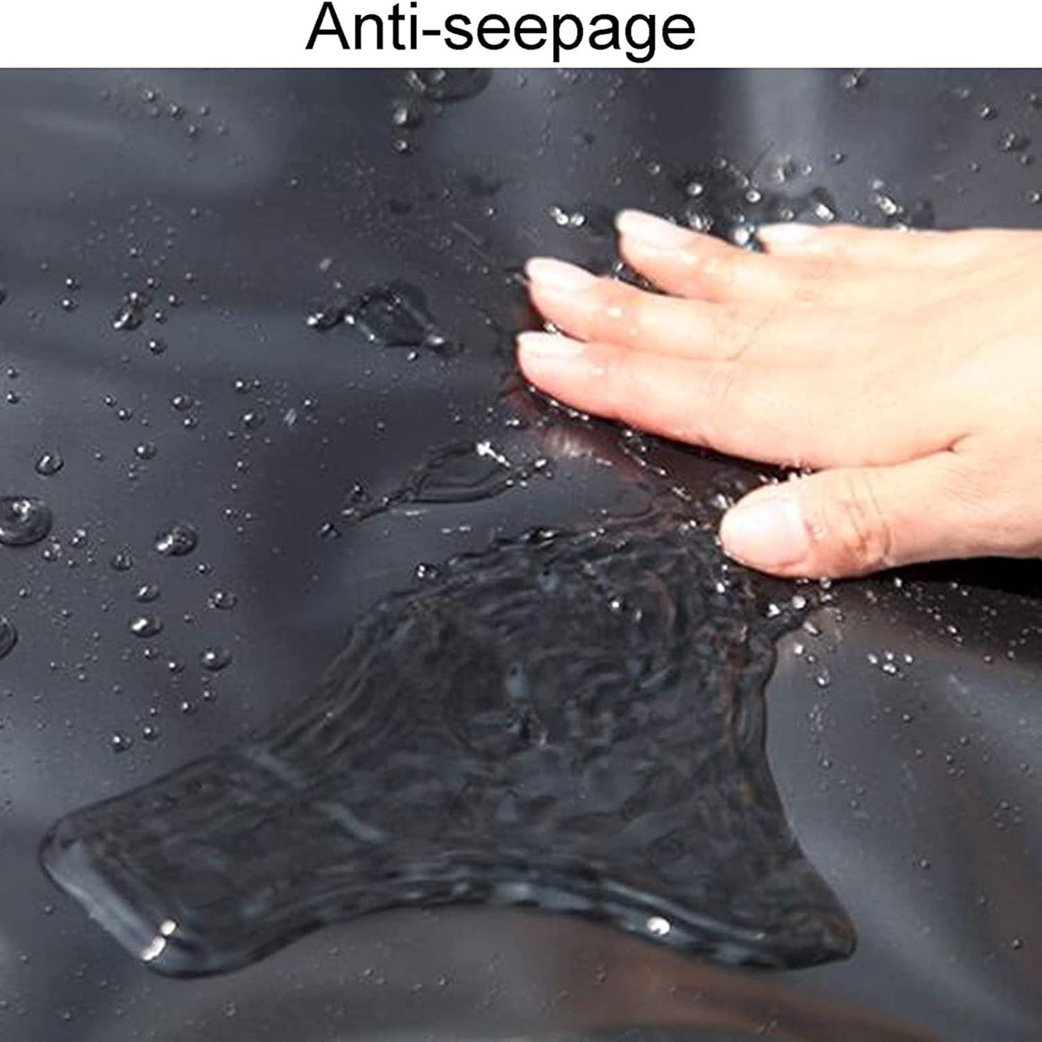 Premium Black Pond Liner 1x3m (3.28x9.84ft) - Durable Waterproof Film for Fish Ponds, Waterfalls & Pools - Perfect Garden Lining Solution for Long-Lasting Protection