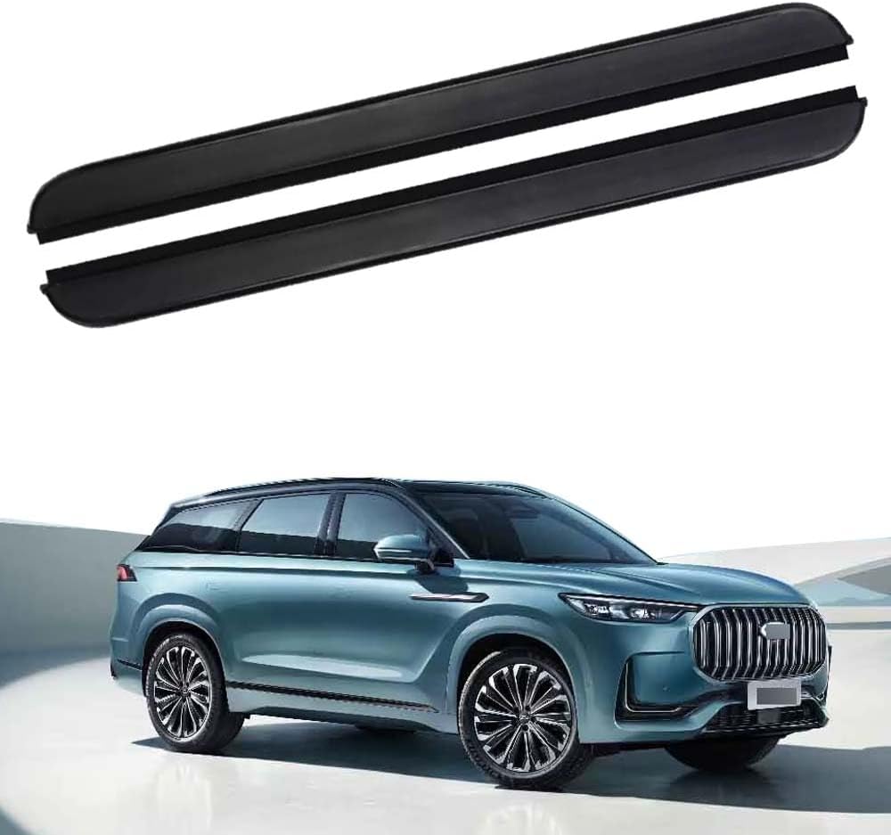 Fixed Running Boards Fits Chery JETOUR X70 X70 Plus 2023-2025 Side Step Nerf Bar Aluminium+Stainless with Mounted Brackets Accessories