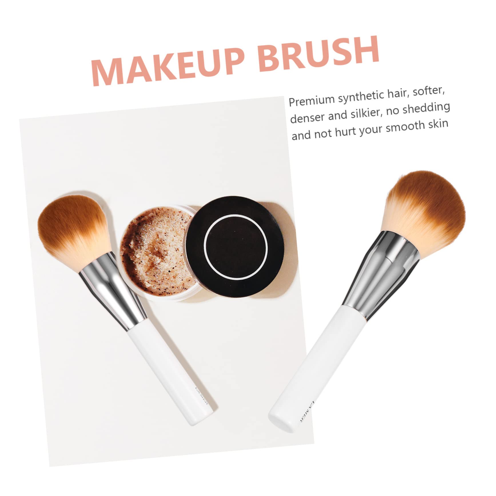 Healeved 2pezzi Ad Densità Per Makeup Brush Cosmetico Per Contouring Blush e Strumento Per e Ragazze Facile Usare