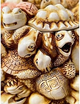 【希少】ハーモニーキングダム 亀 小物入れ カメ かめ 彫刻 置物 ボックス Amazon.co.jp: ハーモニーキングダム 亀 小物入れ カメ かめ 彫刻 置物