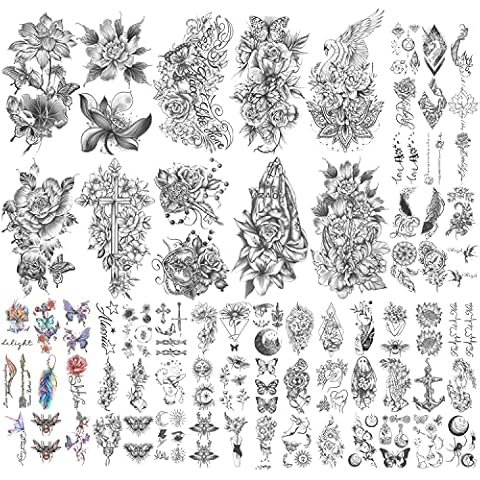 Tatouages Temporaire Yazhiji Tournesol Cover