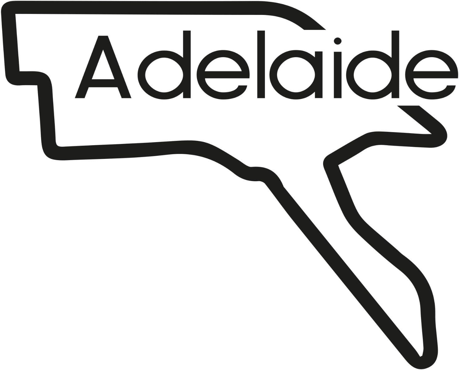 Adelaide Race Circuit Vinyl Decal Automotive