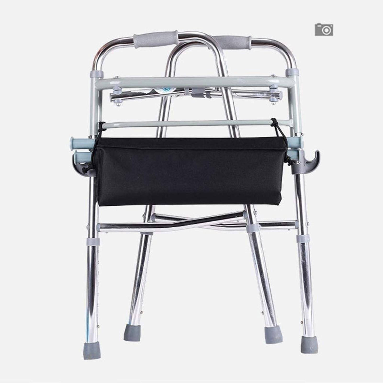 Andador con Andador para Caminar, Ancianos: Subir y Bajar escaleras, Ayuda para Caminar Ajustable de Aluminio liviano, Anhelo retráctil